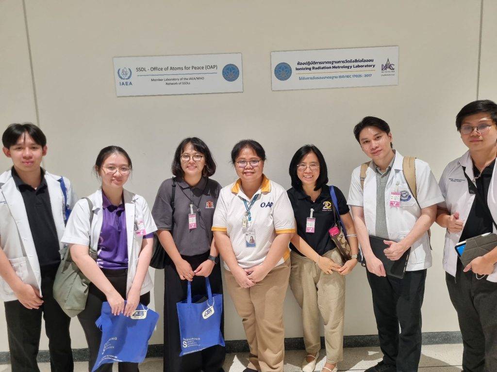 ปส. เปิดห้องแล็บต้อนรับ ฟิสิกส์การแพทย์ มน. เสริมประสบการณ์เรียนรู้เทคโนโลยีนิวเคลียร์ในเชิงวิชาชีพ