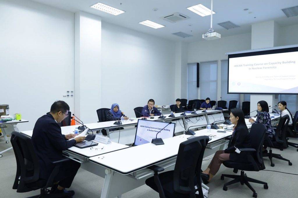 ปส. เดินหน้ายกระดับศักยภาพภูมิภาคอาเซียนด้านนิติวิทยาศาสตร์นิวเคลียร์ เสริมความพร้อมรับมือภัยคุกคามทางนิวเคลียร์และรังสี