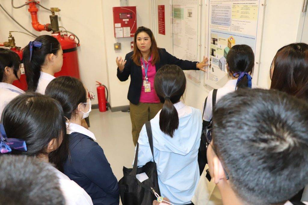 เรียนรู้รังสีจากของจริง! รร.เบญจมราชูทิศ ราชบุรี ตะลุยห้องแล็บปรมาณูฯ