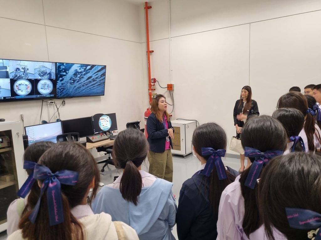 เรียนรู้รังสีจากของจริง! รร.เบญจมราชูทิศ ราชบุรี ตะลุยห้องแล็บปรมาณูฯ