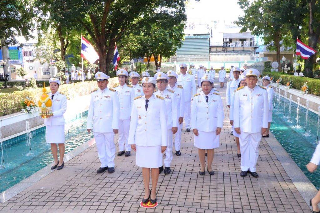 ปรมาณูเพื่อสันติ กระทรวง อว. ร่วมวางพานพุ่มถวายราชสักการะ เนื่องในวันพระบิดาแห่งเทคโนโลยีของไทย