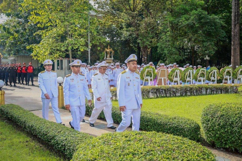 ปรมาณูเพื่อสันติ กระทรวง อว. ร่วมพิธีวางพวงมาลา เนื่องในวันปิยมหาราช