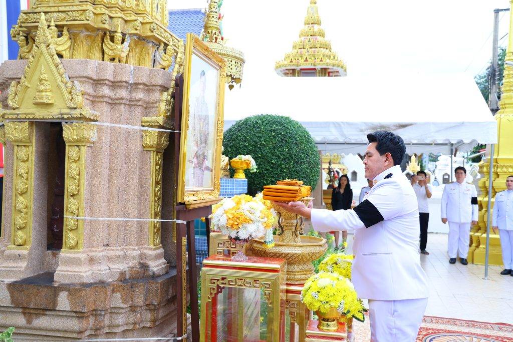 ปรมาณูเพื่อสันติ กระทรวง อว. ร่วมถวายผ้าพระกฐินพระราชทาน กระทรวง อว. ประจำปี 2568 ณ วัดคูหาสวรรค์ กรุงเทพมหานคร