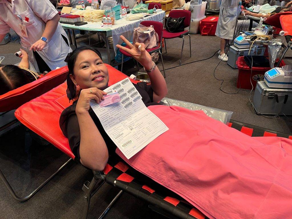 ปส. กระทรวง อว. ร่วมบริจาคโลหิต “ไทยพาณิชย์รวมใจไทยให้โลหิต” ส่งต่อพลังแห่งการให้ เพื่อช่วยชีวิตเพื่อนมนุษย์