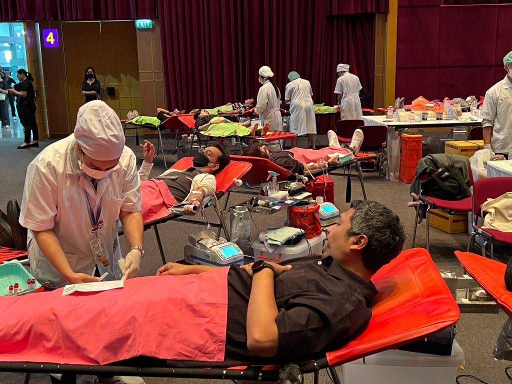 ปส. กระทรวง อว. ร่วมบริจาคโลหิต “ไทยพาณิชย์รวมใจไทยให้โลหิต” ส่งต่อพลังแห่งการให้ เพื่อช่วยชีวิตเพื่อนมนุษย์