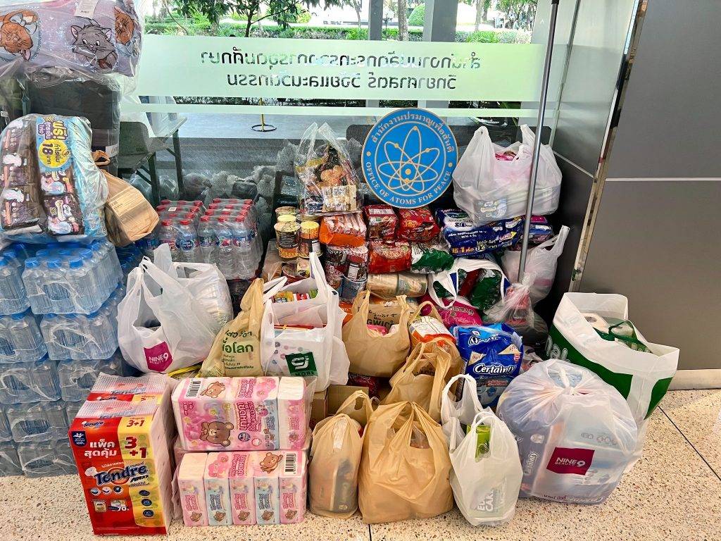 ปรมาณูเพื่อสันติ กระทรวง อว. ปันน้ำใจ ช่วยผู้ประสบภัยน้ำท่วมภาคใต้ ส่งมอบสิ่งของบรรเทาความเดือดร้อน พร้อมภารกิจด้านเทคนิคฟื้นฟูโรงพยาบาลและชุมชน