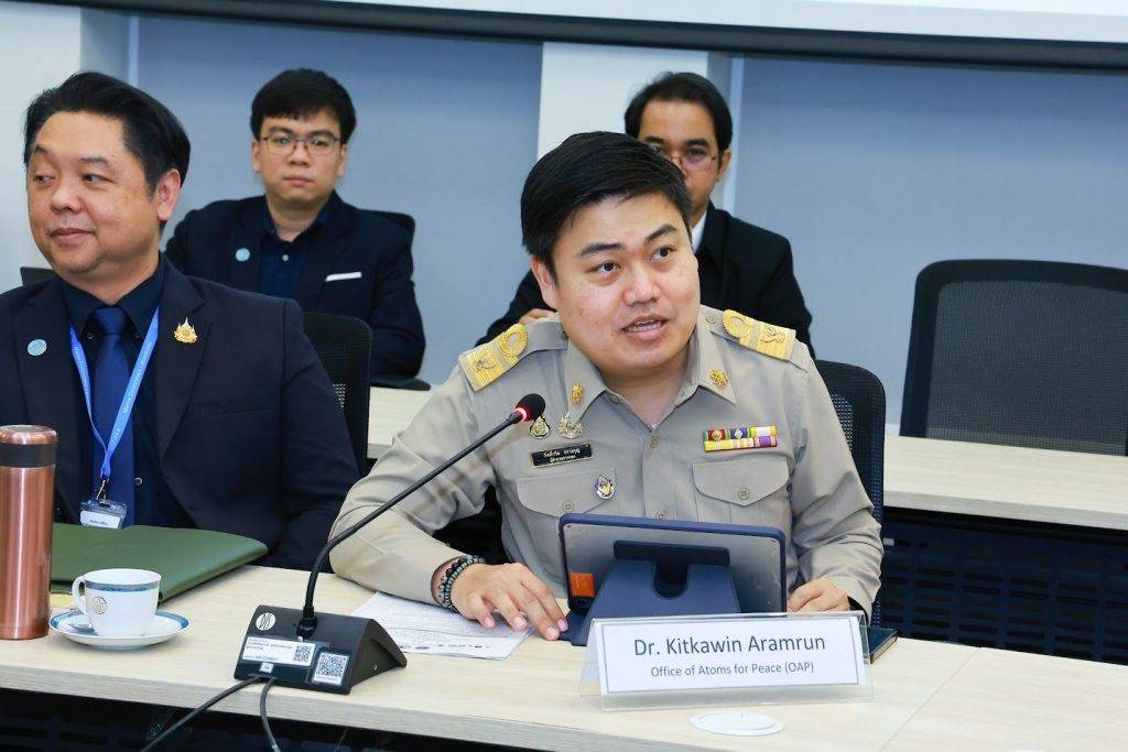 ปรมาณูเพื่อสันติ กระทรวง อว. - IAEA ร่วมผลักดันการยกร่างกฎหมายความรับผิดทางแพ่งต่อความเสียหายทางนิวเคลียร์และรังสีของไทย สอดคล้องมาตรฐานสากล