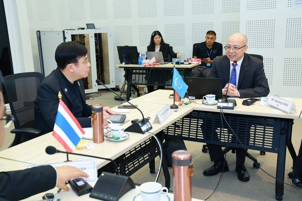 ปรมาณูเพื่อสันติ กระทรวง อว. - IAEA ร่วมผลักดันการยกร่างกฎหมายความรับผิดทางแพ่งต่อความเสียหายทางนิวเคลียร์และรังสีของไทย สอดคล้องมาตรฐานสากล