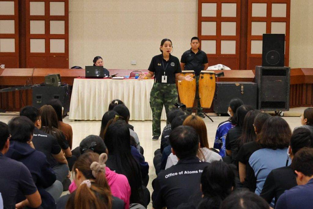 ปรมาณูเพื่อสันติ กระทรวง อว. เดินหน้าพัฒนาบุคลากรรุ่นใหม่ เสริมทักษะนิวเคลียร์-รังสี สร้างความรู้ควบคู่ความผาสุกในการทำงาน