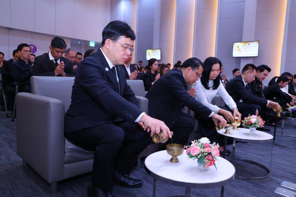 ปรมาณูเพื่อสันติ กระทรวง อว. เข้าร่วมพิธีทำบุญตักบาตรต้อนรับปีใหม่ 2569 เสริมสิริมงคลการปฏิบัติภารกิจของกระทรวง