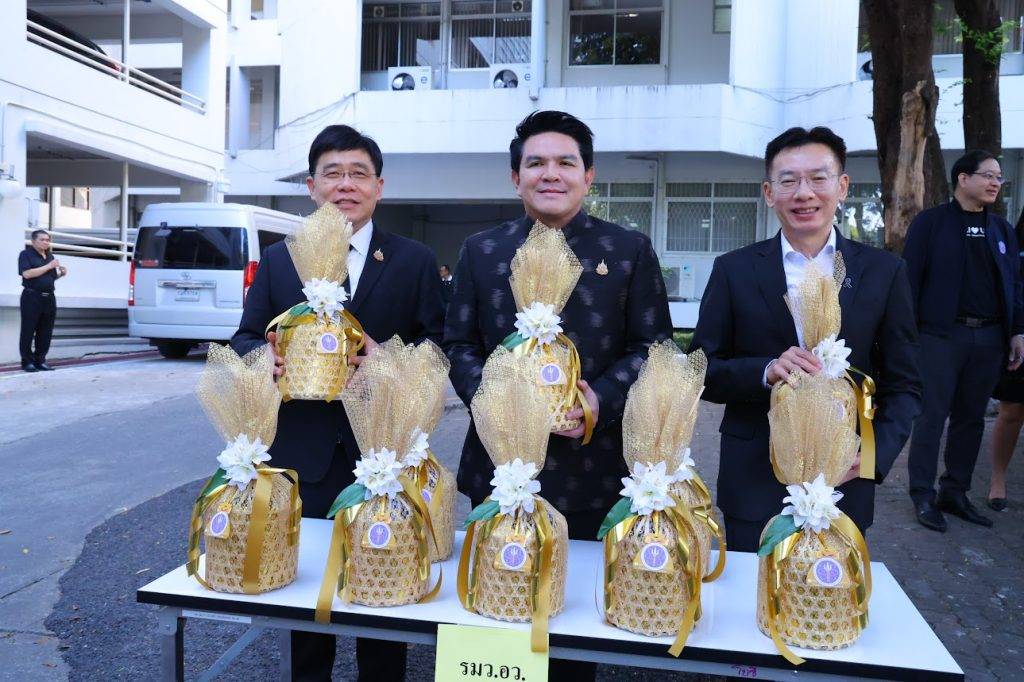 ปรมาณูเพื่อสันติ กระทรวง อว. เข้าร่วมพิธีทำบุญตักบาตรต้อนรับปีใหม่ 2569 เสริมสิริมงคลการปฏิบัติภารกิจของกระทรวง