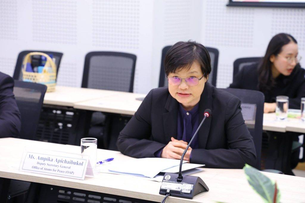 ปรมาณูเพื่อสันติ กระทรวง อว. จับมือ CNNC เสริมความร่วมมือพลังงานนิวเคลียร์อย่างสันติ มุ่งพัฒนาเทคโนโลยี SMR - การกำกับดูแลปลอดภัย เพื่อประโยชน์และความปลอดภัยของประชาชนอย่างสูงสุด