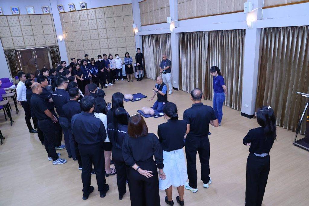 ปรมาณูเพื่อสันติ กระทรวง อว. จัดอบรม CPR และการใช้เครื่อง AED เสริมทักษะช่วยชีวิตขั้นพื้นฐานแก่บุคลากร