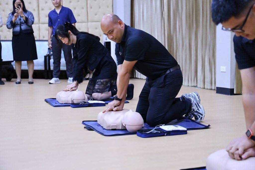 ปรมาณูเพื่อสันติ กระทรวง อว. จัดอบรม CPR และการใช้เครื่อง AED เสริมทักษะช่วยชีวิตขั้นพื้นฐานแก่บุคลากร