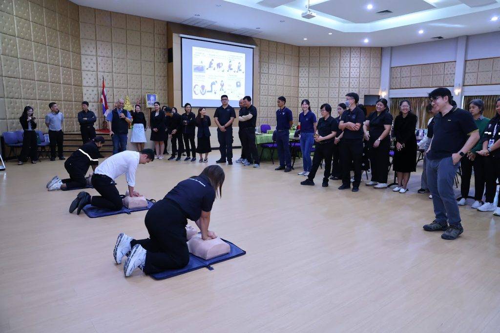ปรมาณูเพื่อสันติ กระทรวง อว. จัดอบรม CPR และการใช้เครื่อง AED เสริมทักษะช่วยชีวิตขั้นพื้นฐานแก่บุคลากร