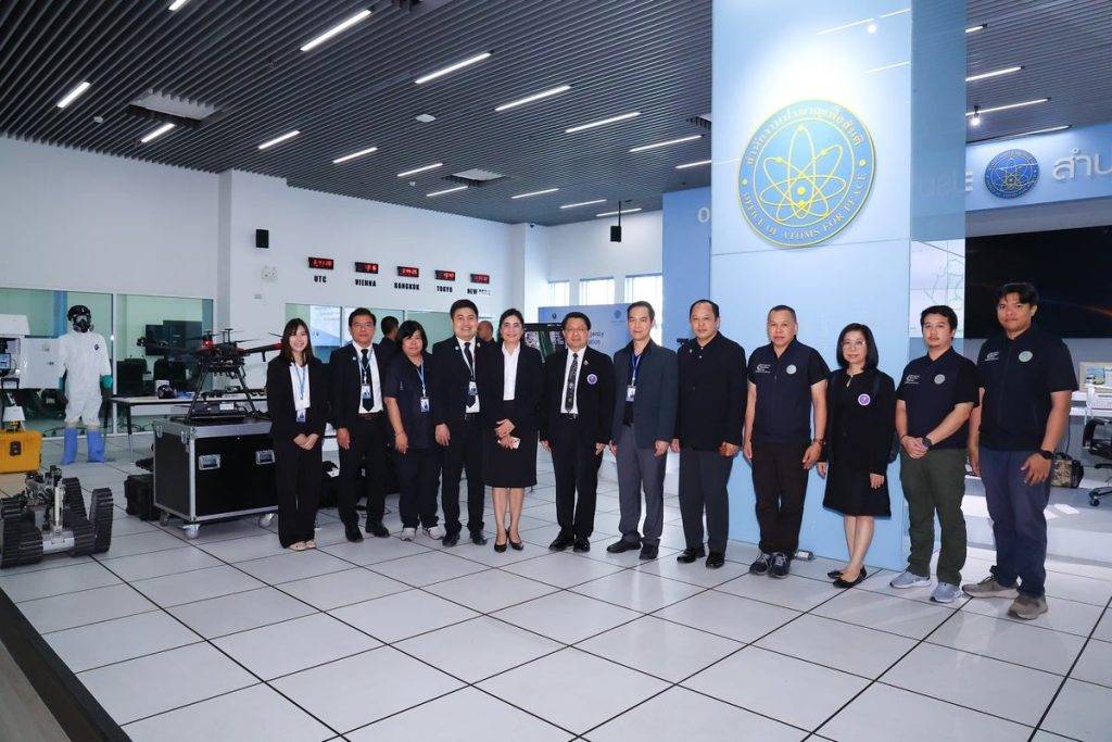 ปรมาณูเพื่อสันติ กระทรวง อว. เปิดบ้านรับคณะผู้ตรวจราชการ ตอกย้ำมาตรฐานความปลอดภัยนิวเคลียร์และรังสี