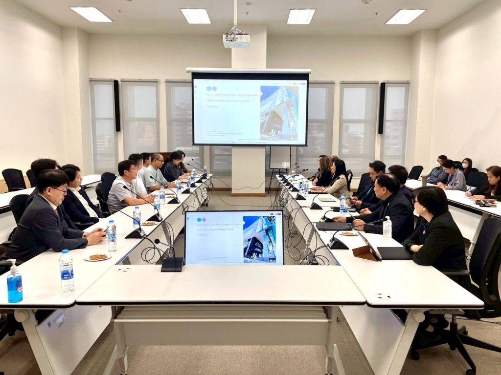 ปรมาณูเพื่อสันติ กระทรวง อว. ผนึก RCARO เดินหน้า 2 โครงการนิวเคลียร์ ยกระดับขีดความสามารถห้องปฏิบัติการของประเทศ