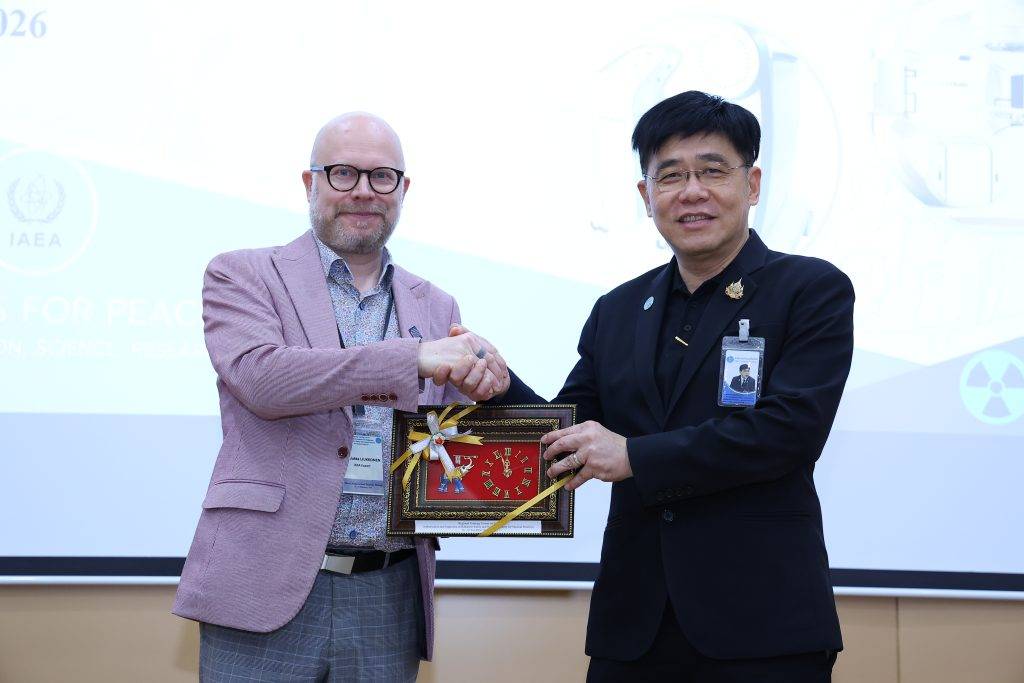 ปรมาณูเพื่อสันติ ผนึก IAEA ยกระดับไทยเป็น "Hub ความปลอดภัยรังสีทางการแพทย์ " แห่งเอเชีย คุมเข้มความปลอดภัยการใช้วัสดุกัมมันตรังสี-เครื่องกำเนิดรังสีทางการแพทย์ เพื่อความปลอดภัยสูงสุดต่อประชาชน