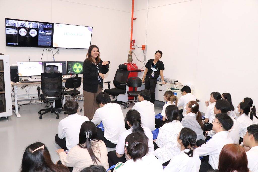 เรียนรู้จากของจริง! นักศึกษาสาขาวิชารังสีเทคนิค คณะวิทยาศาสตร์ ม.รามคำแหง เยี่ยมชม ปส. เสริมความรู้ด้านมาตรฐานการวัดรังสีและการเฝ้าระวังสิ่งแวดล้อม