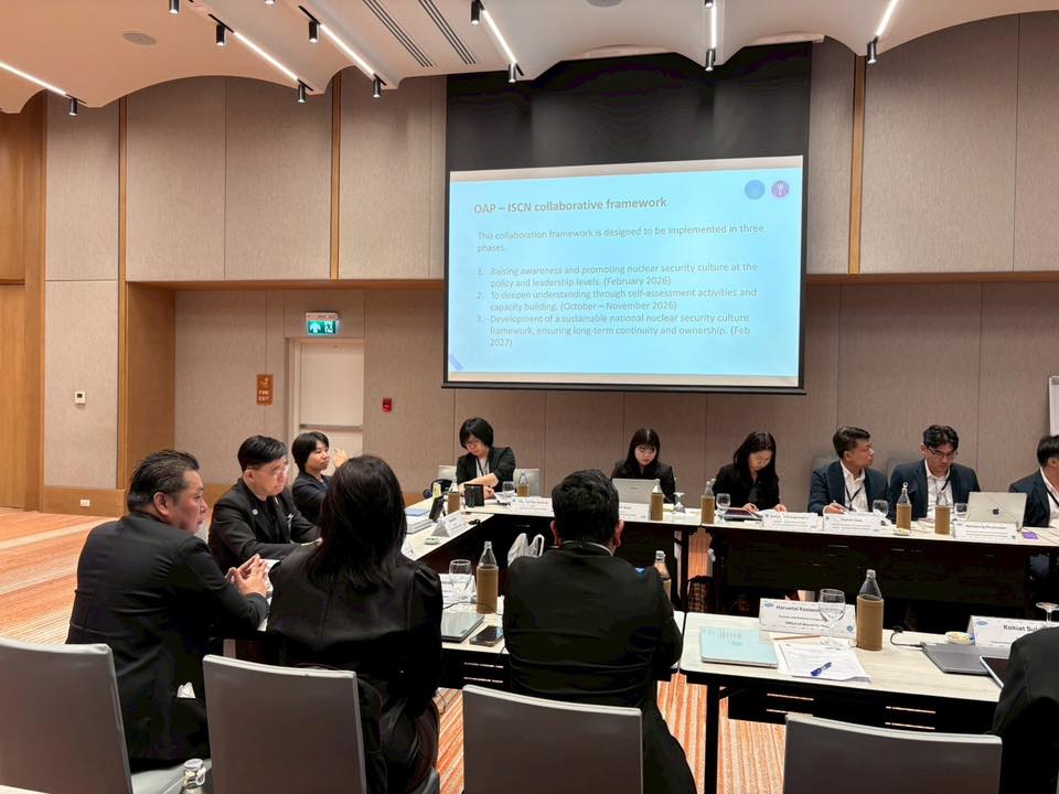 ปรมาณูเพื่อสันติ กระทรวง อว. ผนึก JAEA–ISCN ญี่ปุ่น ขับเคลื่อน “วัฒนธรรมความมั่นคงนิวเคลียร์” จากนโยบายสู่การปฏิบัติจริง