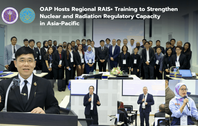 OAP Hosts Regional RAIS+ Training to Strengthen Nuclear and Radiation Regulatory Capacity in Asia-Pacific