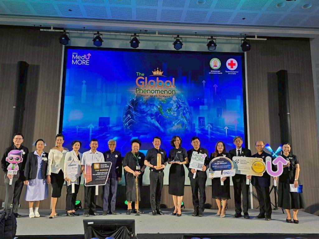 อว. ชูพลัง AI พลิกโฉมการศึกษาแพทย์ไทยสู่เวทีโลก – “นพ.รุ่งเรือง” ร่วมบรรยายเวทีฉลองความสำเร็จแพลตฟอร์ม MDCU MedUMORE คลังความรู้การแพทย์ดิจิทัลระดับโลก