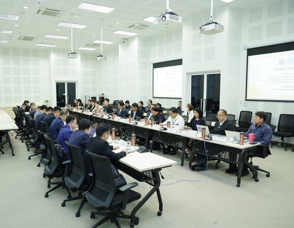 สนง.ปรมาณูเพื่อสันติ กระทรวง อว. หารือหน่วยงานนิวเคลียร์จีน ขับเคลื่อนความร่วมมือเทคโนโลยี SMR ภายใต้มาตรฐานความปลอดภัยสูงสุด เพื่อความปลอดภัยของประชาชนและสิ่งแวดล้อม