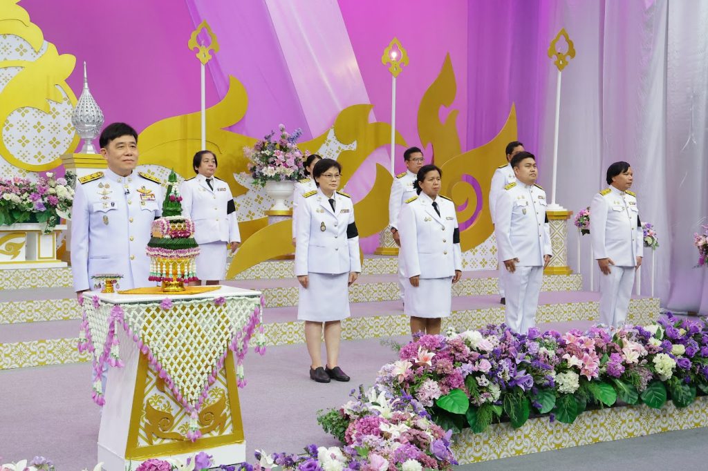 ปรมาณูเพื่อสันติ กระทรวง อว. เข้าร่วมบันทึกเทปถวายพระพร เนื่องในโอกาสมหามงคลเฉลิมพระชนมพรรษา สมเด็จพระนางเจ้าสุทิดา พัชรสุธาพิมลลักษณ พระบรมราชินี 3 มิถุนายน 2569 ณ สถานีวิทยุโทรทัศน์แห่งประเทศไทย (NBT)