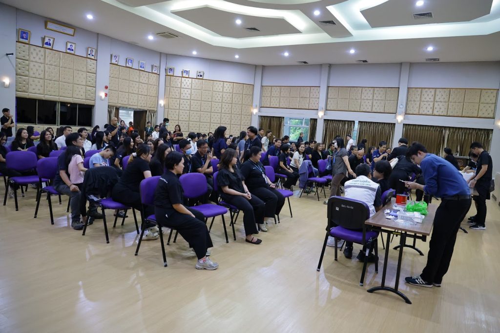 ใส่ใจสุขภาพบุคลากร ปรมาณูเพื่อสันติฉีดวัคซีนไข้หวัดใหญ่ฟรี