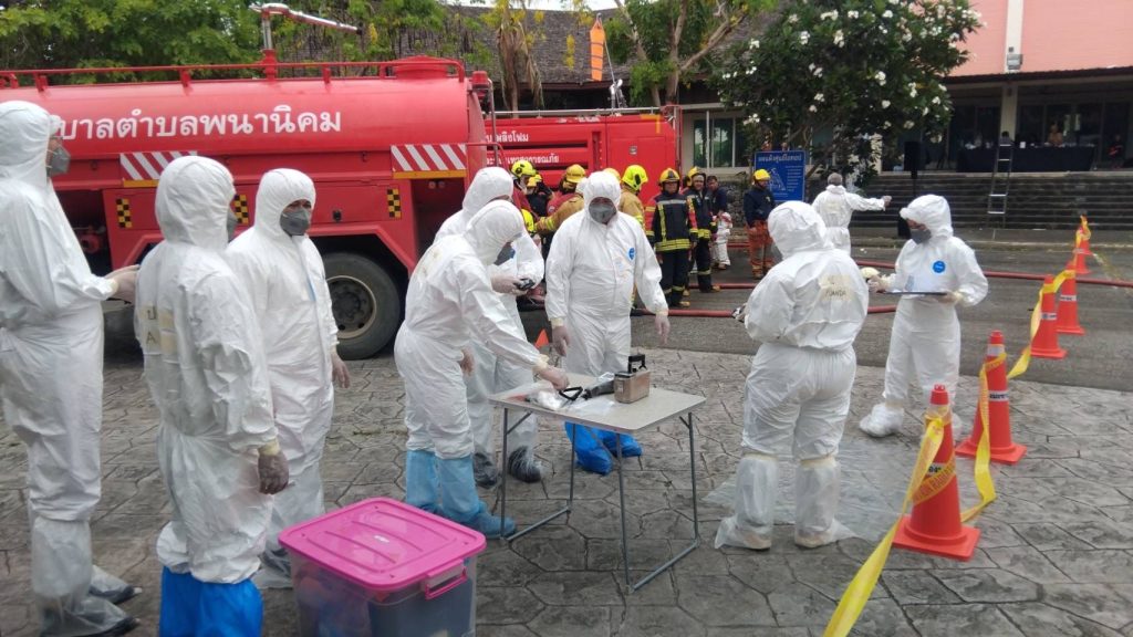 ปรมาณูเพื่อสันติ ผนึกกำลังระยอง ซ้อมแผนใหญ่รับมือ “สารเคมี–วัตถุอันตราย” ยกระดับความพร้อมรับมือเหตุฉุกเฉินทั้งระบบ
