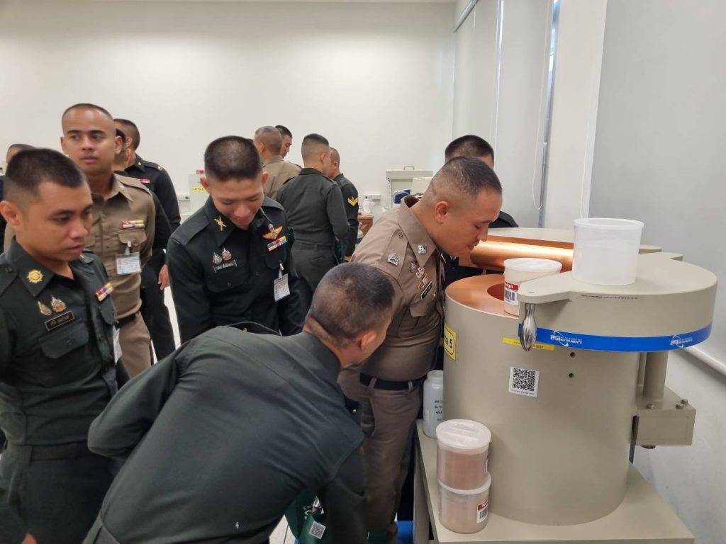 จากห้องเรียนสู่สนามจริง! ผู้เข้ารับการฝึกอบรมจากโรงเรียนวิทยาศาสตร์ทหารบก เยี่ยมชม ปส.