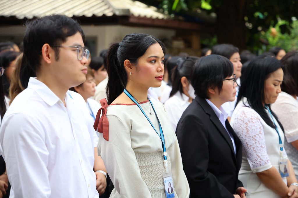 “นพ.รุ่งเรือง” นำคณะผู้บริหารและบุคลากร ปส. สักการะพระพรหม