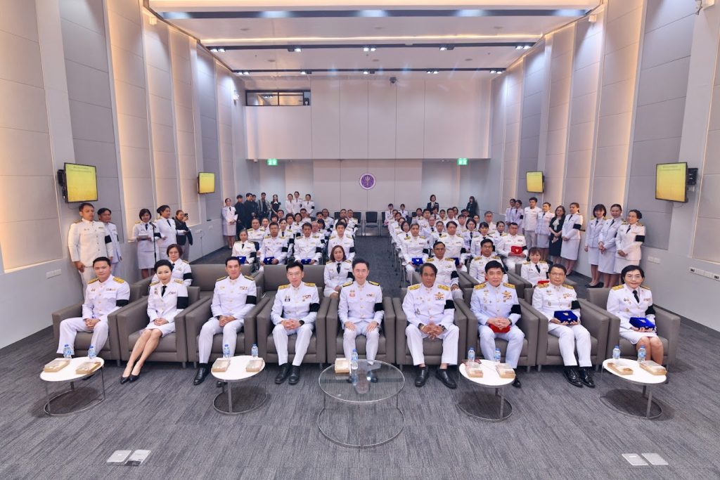 ปรมาณูเพื่อสันติ กระทรวง อว. ร่วมพิธีรับพระราชทานเครื่องราชอิสริยาภรณ์ อันเป็นเกียรติและความภาคภูมิใจแห่งการรับราชการ