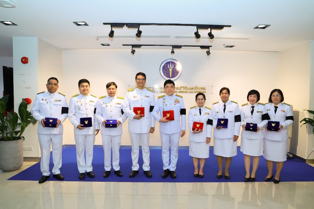 ปรมาณูเพื่อสันติ กระทรวง อว. ร่วมพิธีรับพระราชทานเครื่องราชอิสริยาภรณ์ อันเป็นเกียรติและความภาคภูมิใจแห่งการรับราชการ