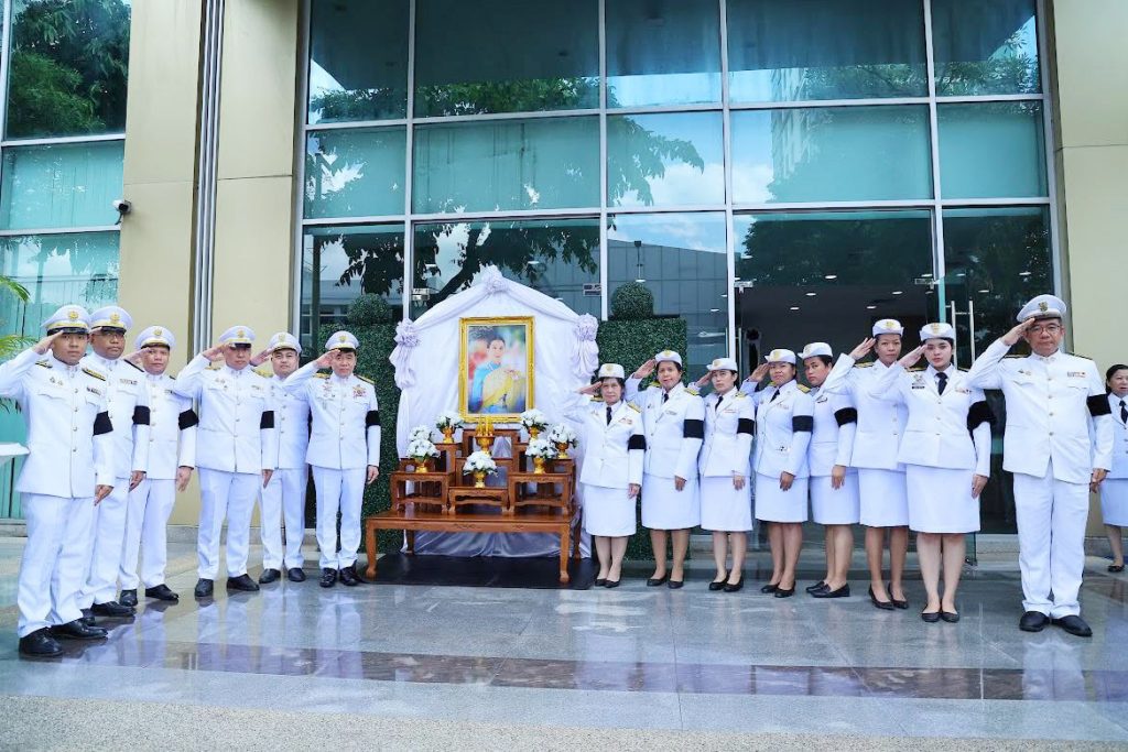 ปรมาณูเพื่อสันติ กระทรวง อว. ร่วมรอรับขบวนเคลื่อนพระศพ สมเด็จพระเจ้าลูกเธอ เจ้าฟ้าพัชรกิติยาภาฯ ด้วยความอาลัยยิ่ง