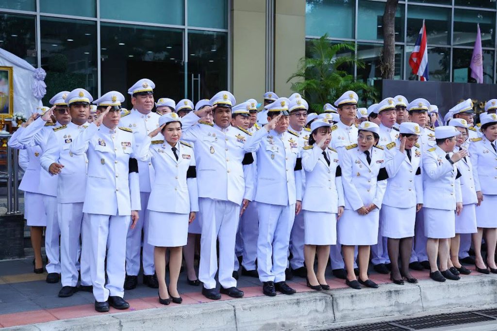 ปรมาณูเพื่อสันติ กระทรวง อว. ร่วมรอรับขบวนเคลื่อนพระศพ สมเด็จพระเจ้าลูกเธอ เจ้าฟ้าพัชรกิติยาภาฯ ด้วยความอาลัยยิ่ง