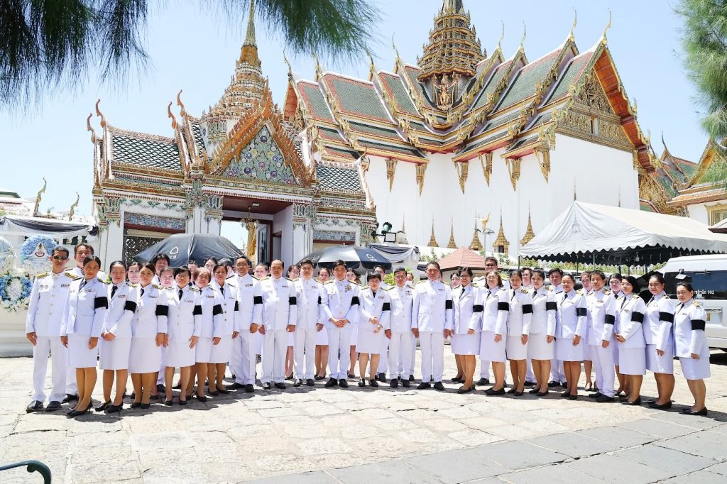ปรมาณูเพื่อสันติ กระทรวง อว. ร่วมผลัดเวรเฝ้าฯ ในพระพิธีธรรมสวดพระอภิธรรมพระศพ และน้อมถวายความอาลัย สมเด็จพระเจ้าลูกเธอ เจ้าฟ้าพัชรกิติยาภาฯ
