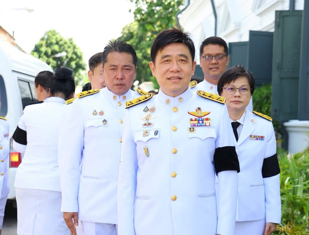 ปรมาณูเพื่อสันติ กระทรวง อว. ร่วมผลัดเวรเฝ้าฯ ในพระพิธีธรรมสวดพระอภิธรรมพระศพ และน้อมถวายความอาลัย สมเด็จพระเจ้าลูกเธอ เจ้าฟ้าพัชรกิติยาภาฯ