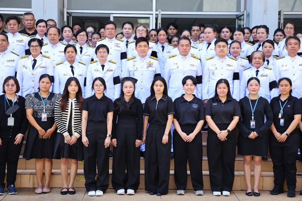 ปรมาณูเพื่อสันติ กระทรวง อว. ร่วมผลัดเวรเฝ้าฯ ในพระพิธีธรรมสวดพระอภิธรรมพระศพ และน้อมถวายความอาลัย สมเด็จพระเจ้าลูกเธอ เจ้าฟ้าพัชรกิติยาภาฯ