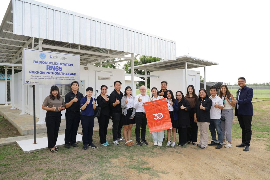 เลขาธิการบริหาร CTBTO เยี่ยมชมสถานีเฝ้าตรวจนิวไคลด์กัมมันตรังสี RN65 เสริมระบบเฝ้าระวังนิวเคลียร์ระดับสากล