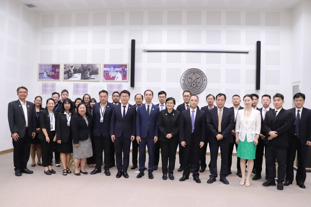 ปรมาณูเพื่อสันติ หารือ CNEA ของจีน กระชับความร่วมมือด้านพลังงานนิวเคลียร์เพื่อสันติ ยกระดับมาตรฐานความปลอดภัยและการพัฒนาเทคโนโลยีของไทย