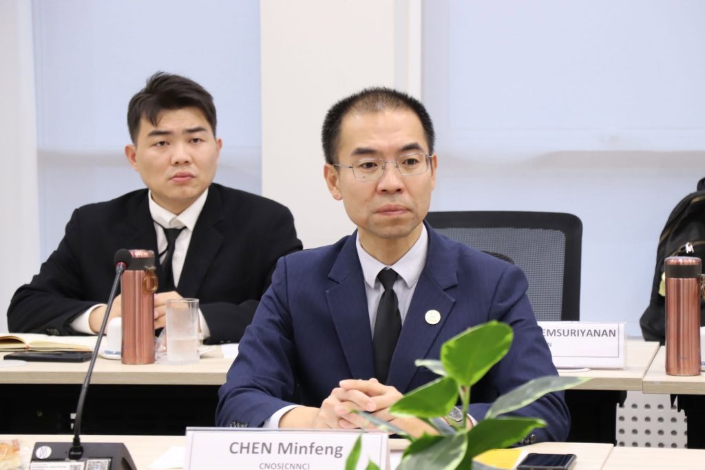 ปรมาณูเพื่อสันติ หารือ CNEA ของจีน กระชับความร่วมมือด้านพลังงานนิวเคลียร์เพื่อสันติ ยกระดับมาตรฐานความปลอดภัยและการพัฒนาเทคโนโลยีของไทย