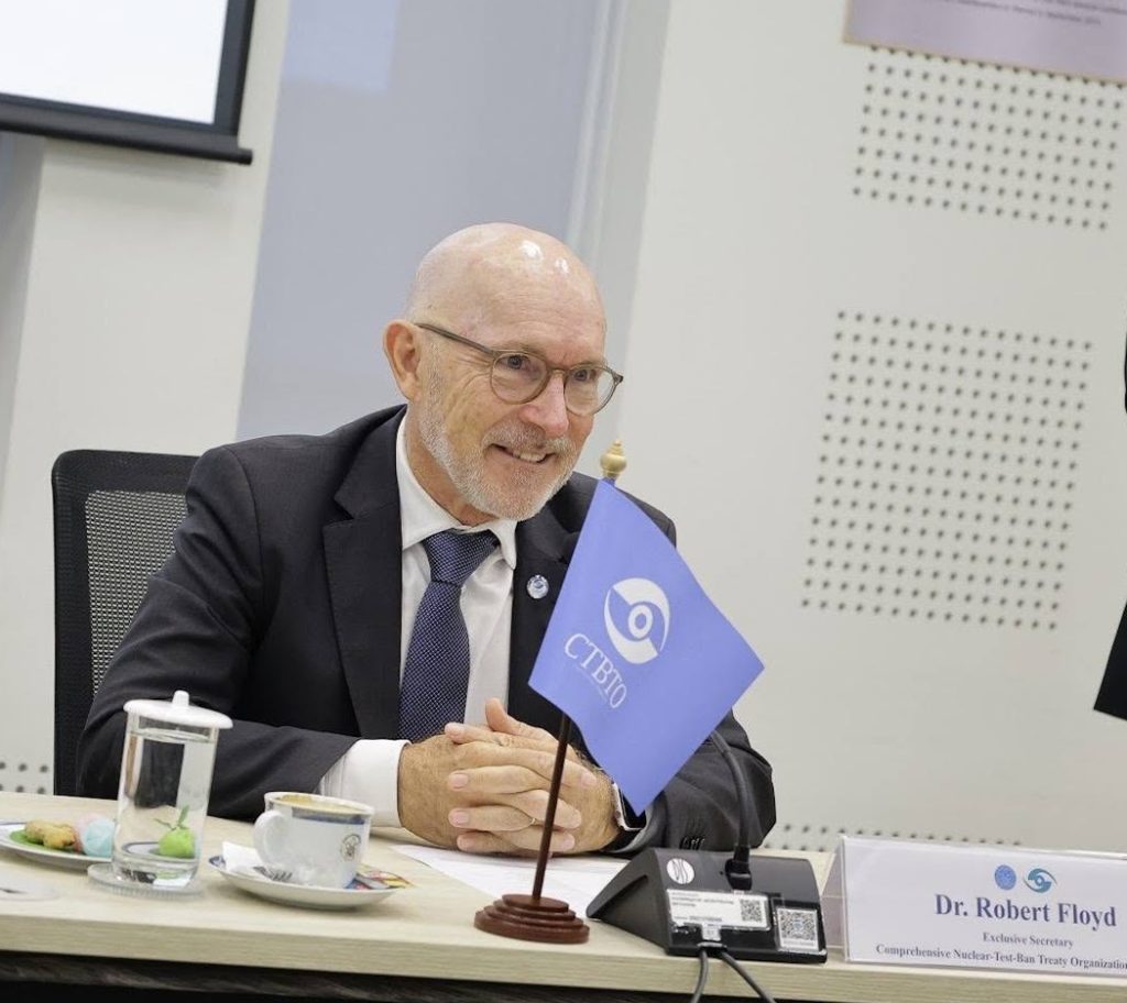 ปรมาณูเพื่อสันติ อว. ต้อนรับเลขาธิการ CTBTO ยกระดับการตรวจเฝ้าระวังการทดลองนิวเคลียร์ ดันไทยสู่ศูนย์กลางฝึกอบรมและถ่ายทอดเทคโนโลยีนานาชาติ