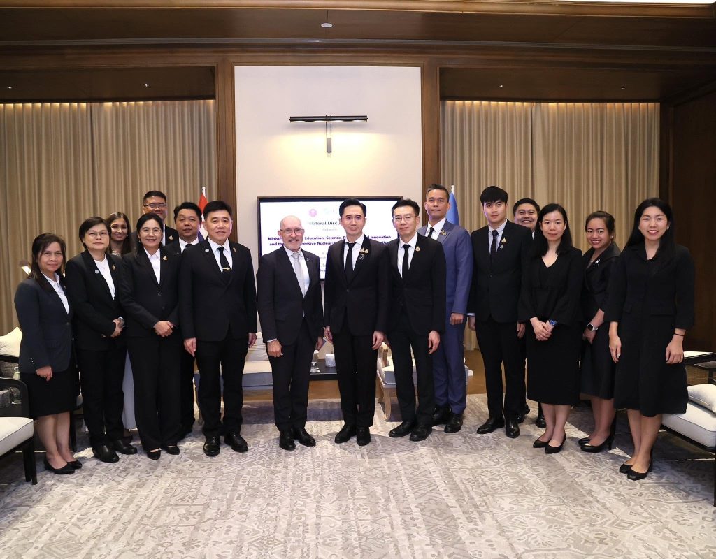 รัฐมนตรี ยศชนัน อว. ผนึก CTBTO ดันไทยผงาด "ฮับข้อมูลเตือนภัยพิบัติ" พร้อมเตรียมตั้งศูนย์ฝึกอบรมนานาชาติแห่งเอเชีย-แปซิฟิก