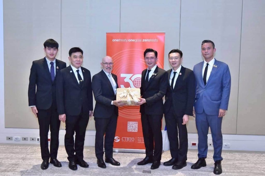 รัฐมนตรี ยศชนัน อว. ผนึก CTBTO ดันไทยผงาด "ฮับข้อมูลเตือนภัยพิบัติ" พร้อมเตรียมตั้งศูนย์ฝึกอบรมนานาชาติแห่งเอเชีย-แปซิฟิก