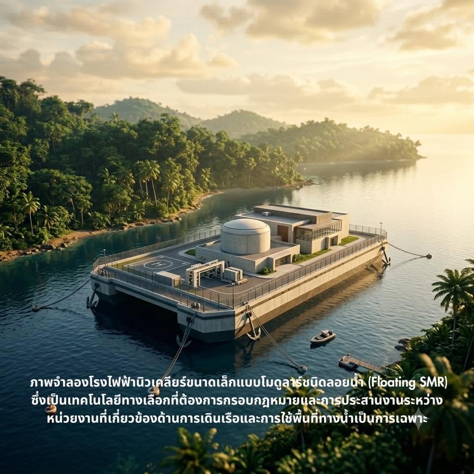 “นพ.รุ่งเรือง” ชูวิสัยทัศน์ SMR ขับเคลื่อนความมั่นคงพลังงานไทย ผสานพลังงานสะอาด-ยกระดับเทคโนโลยีนิวเคลียร์สู่โดนใจอนาคต