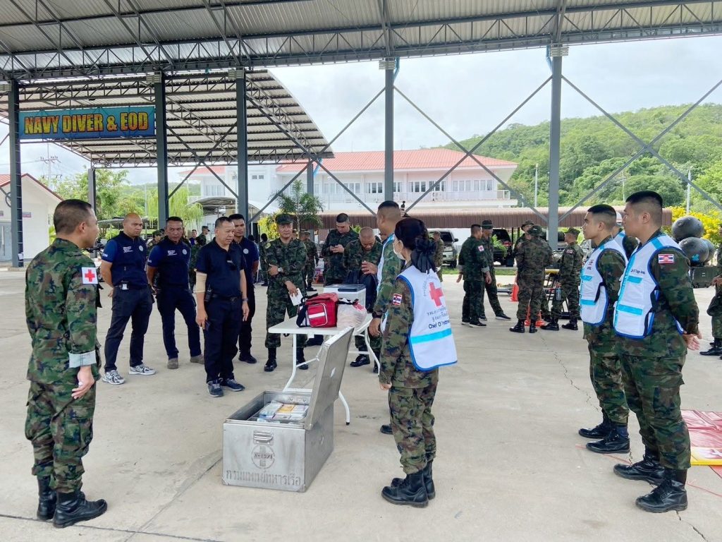 ปรมาณูเพื่อสันติ กระทรวง อว. ผนึกกำลังทัพเรือ รับมือภัยสารเคมี–วัตถุอันตราย ยกระดับการเตรียมความพร้อมรับมือเหตุฉุกเฉินทางรังสี