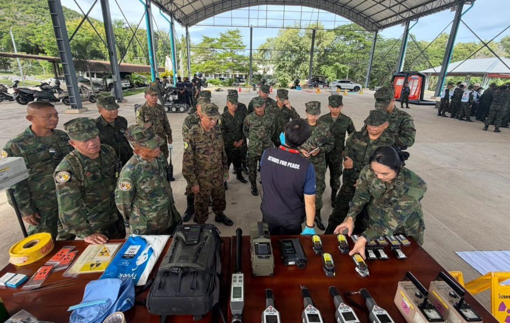 ปรมาณูเพื่อสันติ กระทรวง อว. ผนึกกำลังทัพเรือ รับมือภัยสารเคมี–วัตถุอันตราย ยกระดับการเตรียมความพร้อมรับมือเหตุฉุกเฉินทางรังสี
