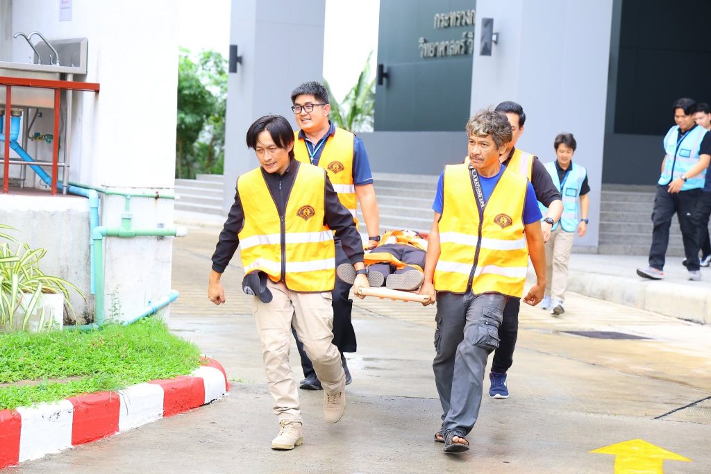 ปรมาณูเพื่อสันติ กระทรวง อว. ซ้อมรับมืออัคคีภัย เสริมความพร้อมบุคลากร สร้างความปลอดภัยในสถานที่ทำงาน
