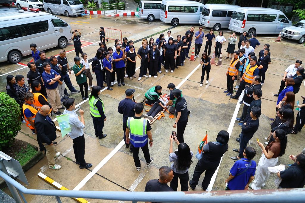 ปรมาณูเพื่อสันติ กระทรวง อว. ซ้อมรับมืออัคคีภัย เสริมความพร้อมบุคลากร สร้างความปลอดภัยในสถานที่ทำงาน
